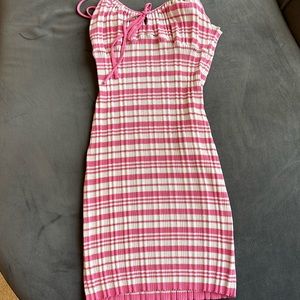 Knit Striped Rib Dress